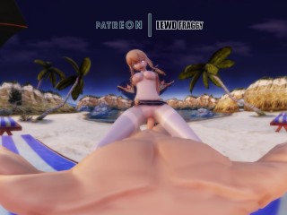 Genshin Impact - Jean Beach Cowgirl [VR UNCENSORED HENTAI 4K]