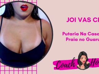 Putaria na Casa de Praia no Guarujá! | JOIVAS CEI | Punheta Guiada | CV # 33
