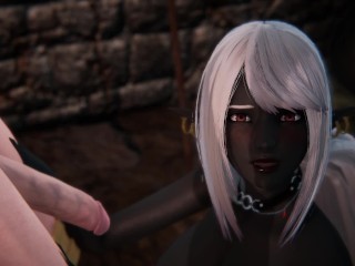 Futa - RWBY - Pyrrha Nikos x Dark Elf - 3D Porn