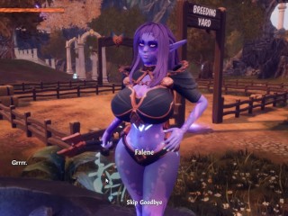 Breeders of Nephelym [Hentai 3D game] Ep.1 a plant monster girl sucked my huge cowgirl tits