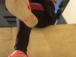 @tici_feet ticii_feet IG dangling havaianas flip flop with sound (preview)