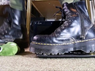 Laptop Crushing with Doc Martens Boots (Trailer)