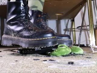 Laptop Crushing with Doc Martens Boots (Trailer)