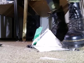 Laptop Crushing with Doc Martens Boots (Trailer)