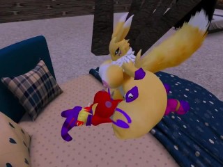 Renamon X Blaziken