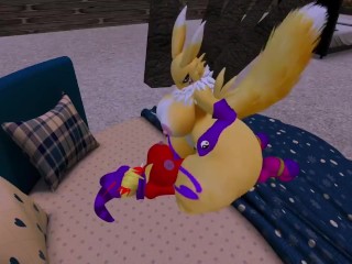 Renamon X Blaziken