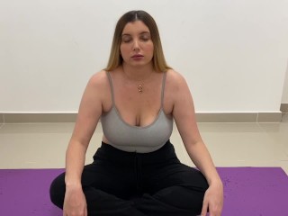 stepmom & stepson try tantric yoga - Ivana Montana