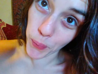 PinkMoonLust inserts menstrual TAMPON into big hairy PAWG pussy & period plays with tampon string!