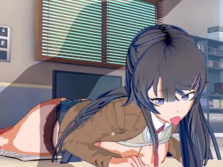 Bunny Girl Senpai - Mai Sakurajima 3D Hentai