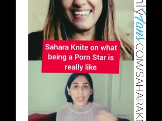 Sahara Knite chats about desi culture and porn ( edited version) on on youtube/c/HijabiBhabhi