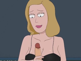 Rick and Morty - A Way Back Home - Sex Scene Only - Part 3 Beth #3 By LoveSkySanX