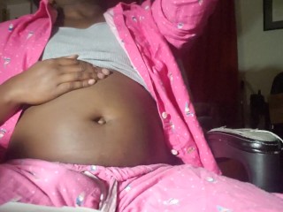 Sissy Bloats Their Belly With Soda