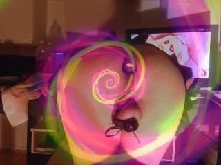 Sissy Chastity Trainer Spiral Anal Balls Feminization