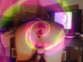 Sissy Chastity Trainer Spiral Anal Balls Feminization