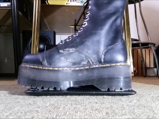 Laptop Crushing with Doc Martens Sinclair Hi Max Boots (Trailer)