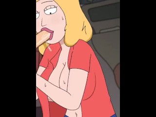 Rick and Morty - A Way Back Home - Sex Scene Only - Part 5 Beth #5 By LoveSkySanX