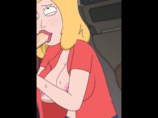 Rick and Morty - A Way Back Home - Sex Scene Only - Part 5 Beth #5 By LoveSkySanX