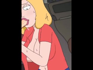 Rick and Morty - A Way Back Home - Sex Scene Only - Part 5 Beth #5 By LoveSkySanX