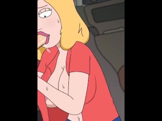 Rick and Morty - A Way Back Home - Sex Scene Only - Part 5 Beth #5 By LoveSkySanX