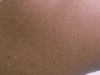 Morning hard finger fuck baby