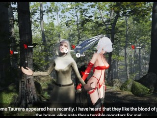 Sword Hime [SFM 3D Hentai game] Ep.1 Intense anal fuck and sex in the forest while orcs are watching