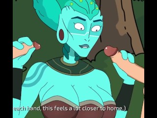 Rick and Morty - A Way Back Home - Sex Scene Only - Part 15 Keara #1 By LoveSkySanX