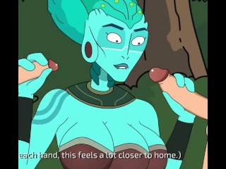 Rick and Morty - A Way Back Home - Sex Scene Only - Part 15 Keara #1 By LoveSkySanX