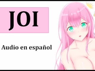 JOI hentai, orgia con la profesora. Audio español.