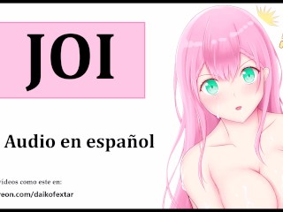 JOI hentai, orgia con la profesora. Audio español.