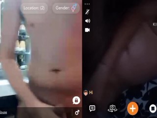 Sarap na sarap sa Video Call! Ang daming lumabas na tamod!