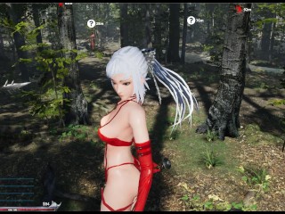 Sword Hime [SFM 3D Hentai game] Ep.2 Blowjob in the woods with a huge BBC tauren