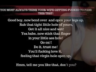 JOI CUM CHALLENGE - Hotwife tells you to think your wife/gf getting fucked - ASMR Erotic