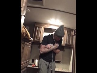 Tied Up Desperate to Pee