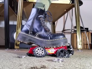 Toycar Crushing with Doc Martens Boots (Trailer)