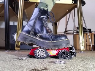 Toycar Crushing with Doc Martens Boots (Trailer)