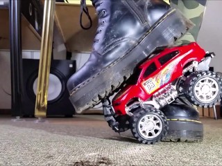 Toycar Crushing with Doc Martens Boots (Trailer)