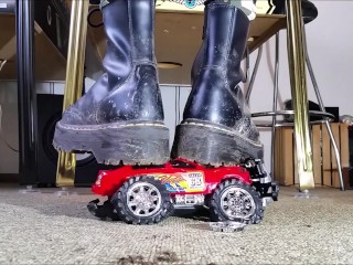 Toycar Crushing with Doc Martens Boots (Trailer)