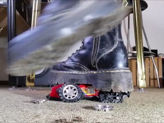 Toycar Crushing with Doc Martens Boots (Trailer)