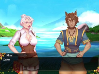 Rise of the White Flower - Wolfman fucking Cat by the river (14)