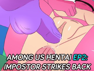 Among us Hentai Anime UNCENSORED Episode 2: Impostor strikes back