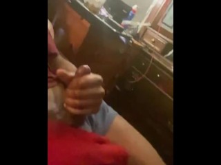 Working this big cock like a 9 to 5