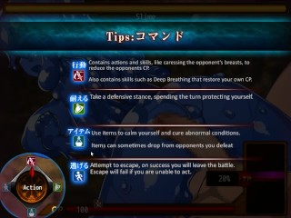 Monster Girl Labyrinth [Hentai Game] Ep1 Blue slime girl femdom on the hero