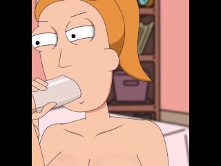 Rick and Morty - A Way Back Home - Sex Scene Only - Part 26 Summer #2 By LoveSkySanX