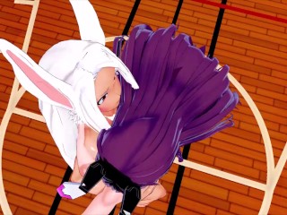 FUTA MY HERO ACADEMIA RUMI USAGIYAMA X INFINITE STRATOS TABANE SHINONONO 3D HENTAI