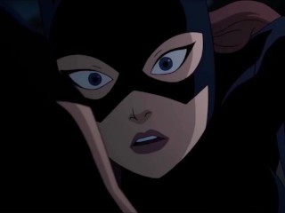 Batgirl Gets Frisky and Flashes Her Tits - Batman Cartoon Hentai Porn