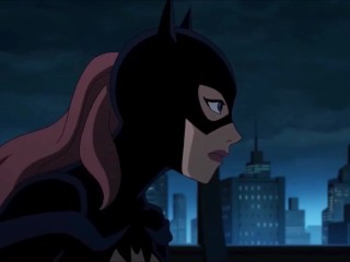 Batgirl Gets Frisky and Flashes Her Tits - Batman Cartoon Hentai Porn