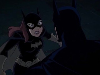 Batgirl Gets Frisky and Flashes Her Tits - Batman Cartoon Hentai Porn