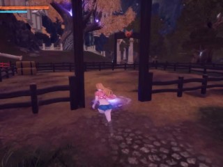 Breeders Of Nephelym [Hentai 3D game] Ep.4 nympho purple elf gets her pussy licked by farmgirl