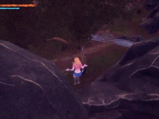 Breeders Of Nephelym [Hentai 3D game] Ep.4 nympho purple elf gets her pussy licked by farmgirl