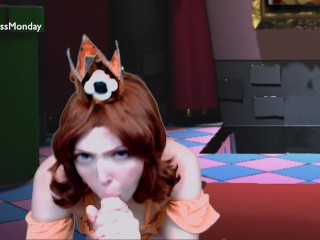 Cum in Princess Daisy's Mouth + Pussy